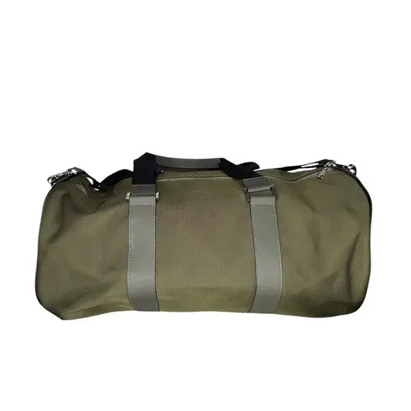 NWOT Harmont & Blaine Green Duffle Bag Removable Strap Shoulder Bag Travel - Picture 4 of 9